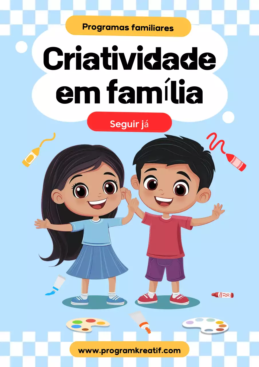 azul criatividade lúdica promoção