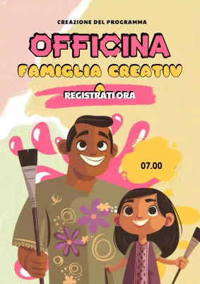 annuncio laboratorio creativo rosa