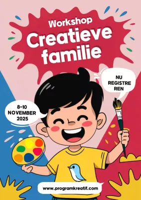 aankondiging rode speelse workshop