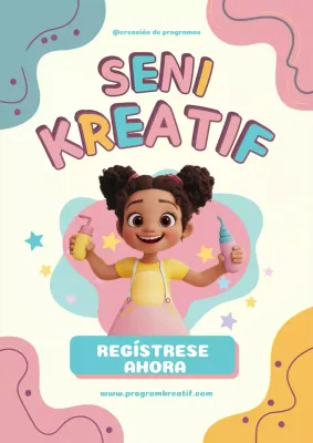 inscripción arte lúdico rosa