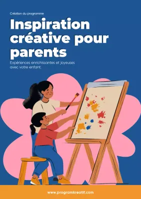 guide bleu de la parentalité créative