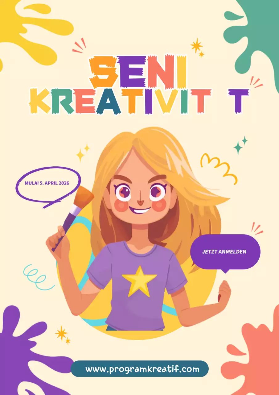 regenbogen comic kunst anmeldung