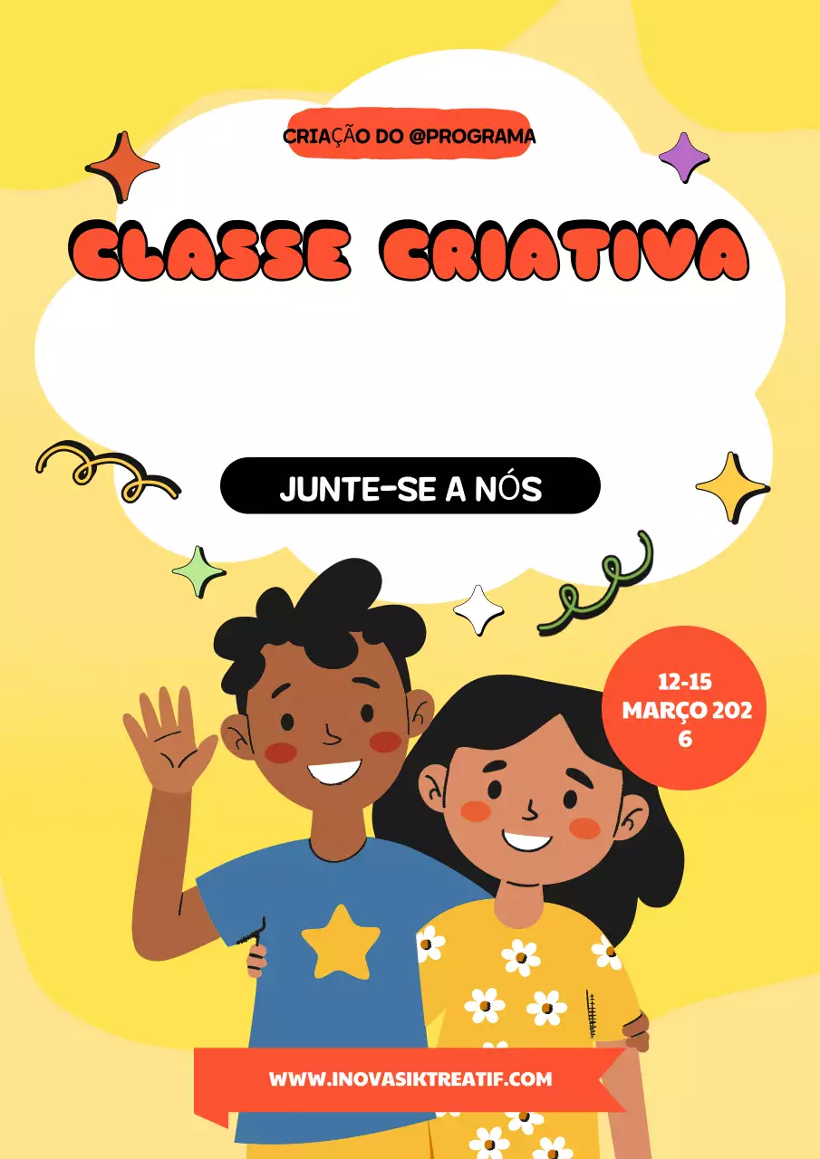 anúncio da turma amarela brincalhona