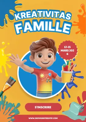 annonce de l'événement familial ludique d'orange