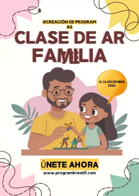 evento familiar pink creative