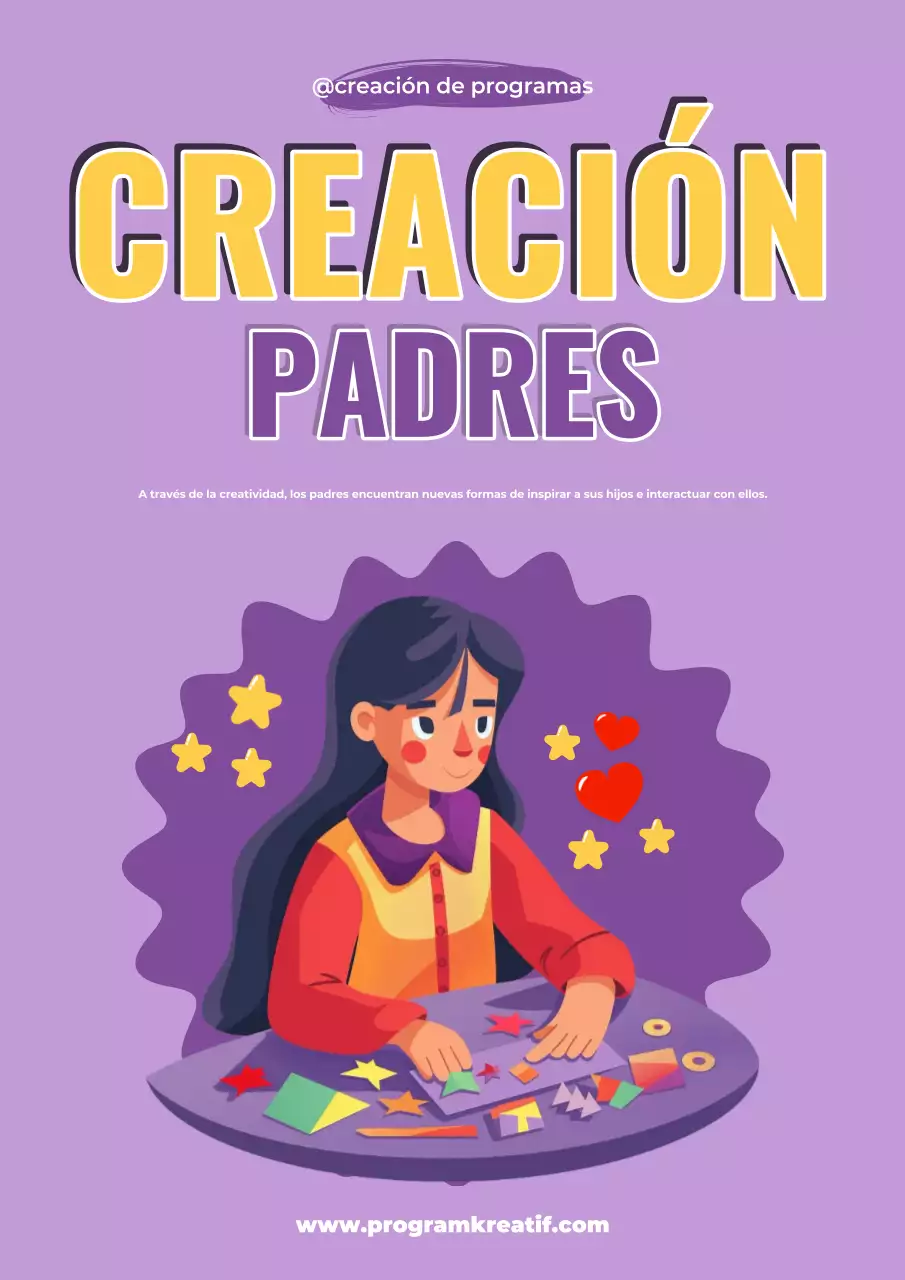 guía de crianza creativa púrpura