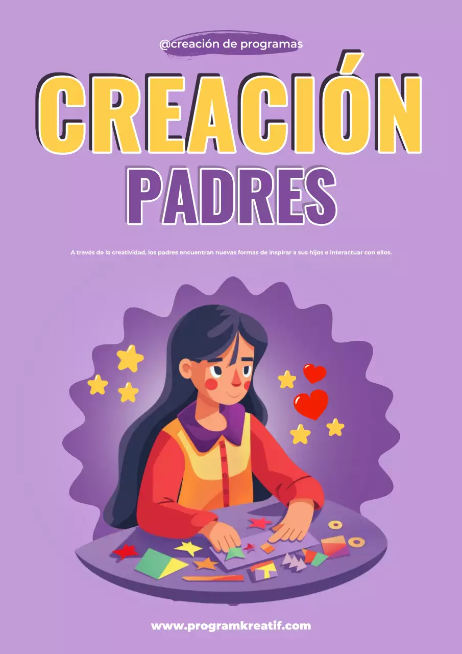 guía de crianza creativa púrpura