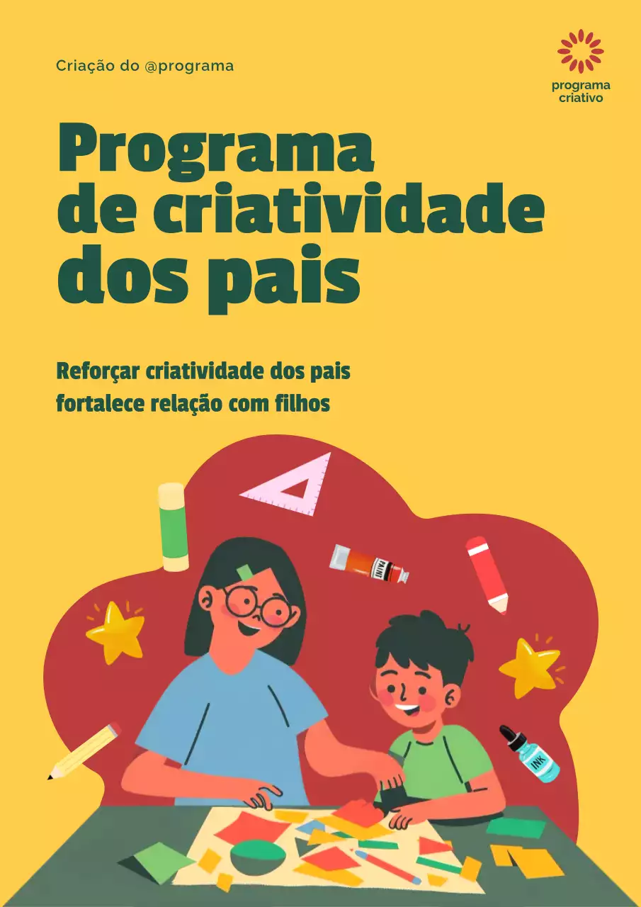 amarelo criatividade moderna promoção
