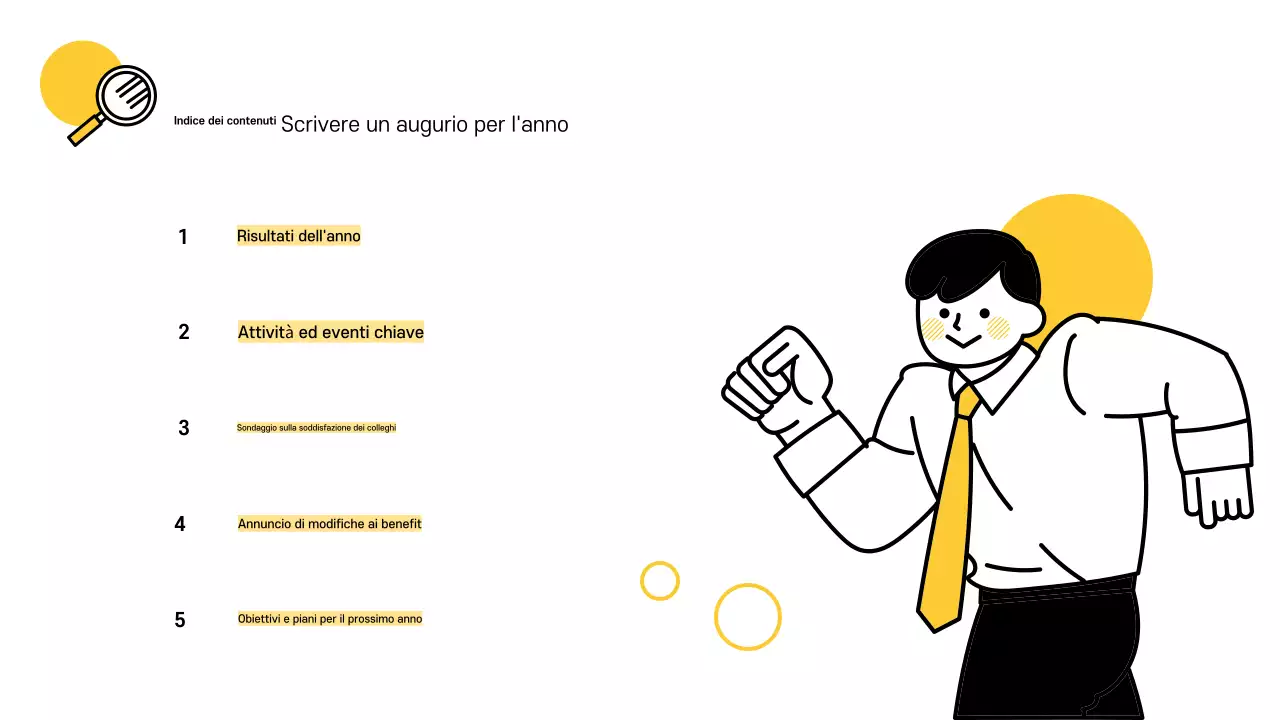 Giallo Materiale per la cerimonia di chiusura dell'azienda semplice