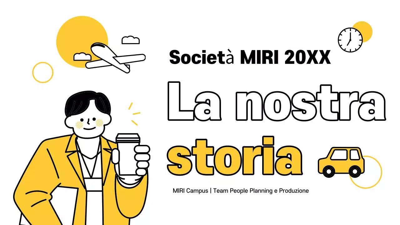 Giallo Materiale per la cerimonia di chiusura dell'azienda semplice