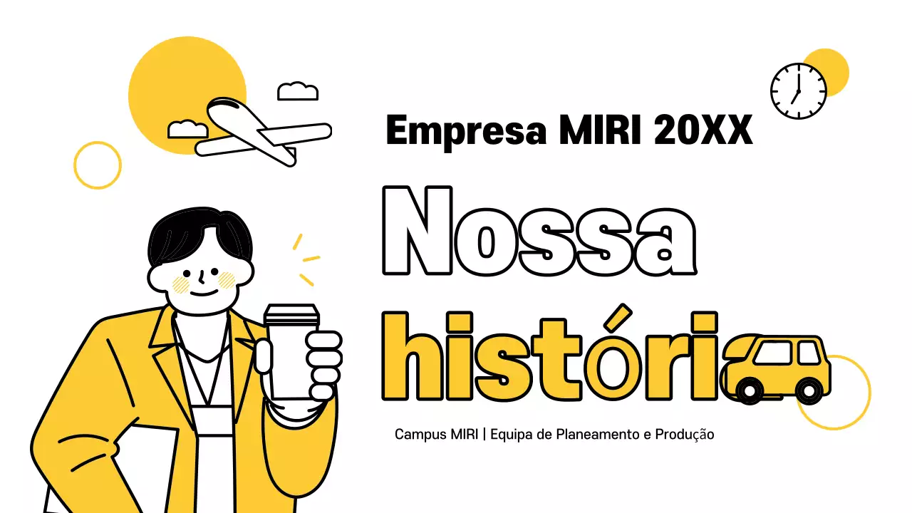 Amarelo Materiais para a cerimónia de encerramento de empresas simples