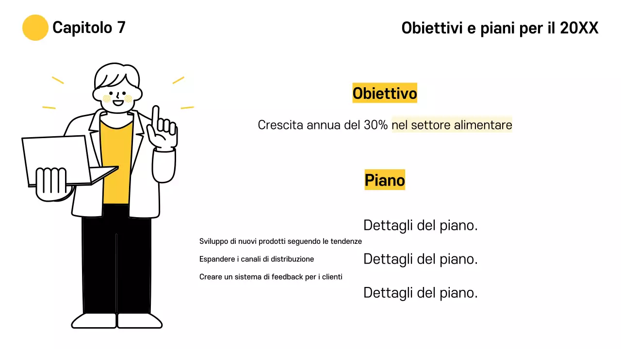 Giallo Materiale per la cerimonia di chiusura dell'azienda semplice