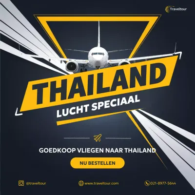 gele moderne reis promotie