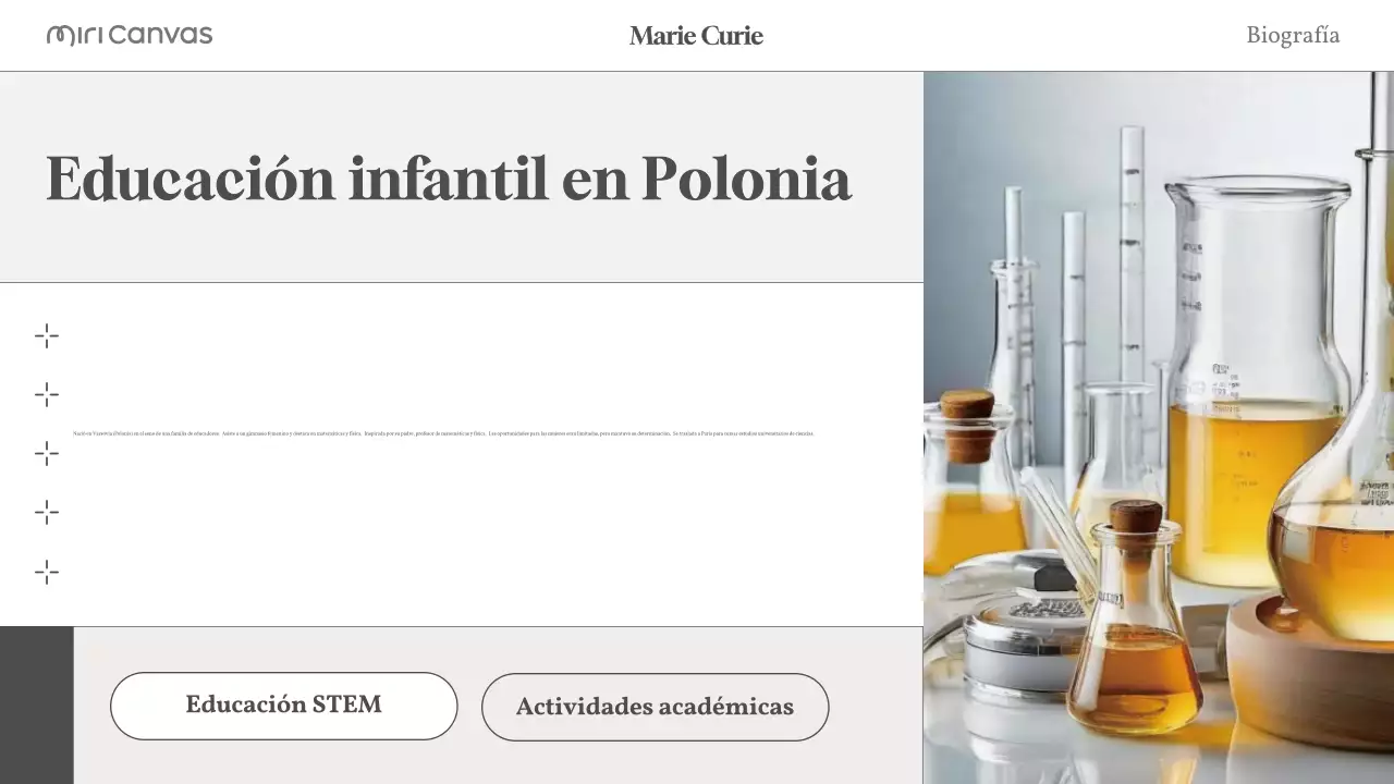 beige biografía moderna diseño