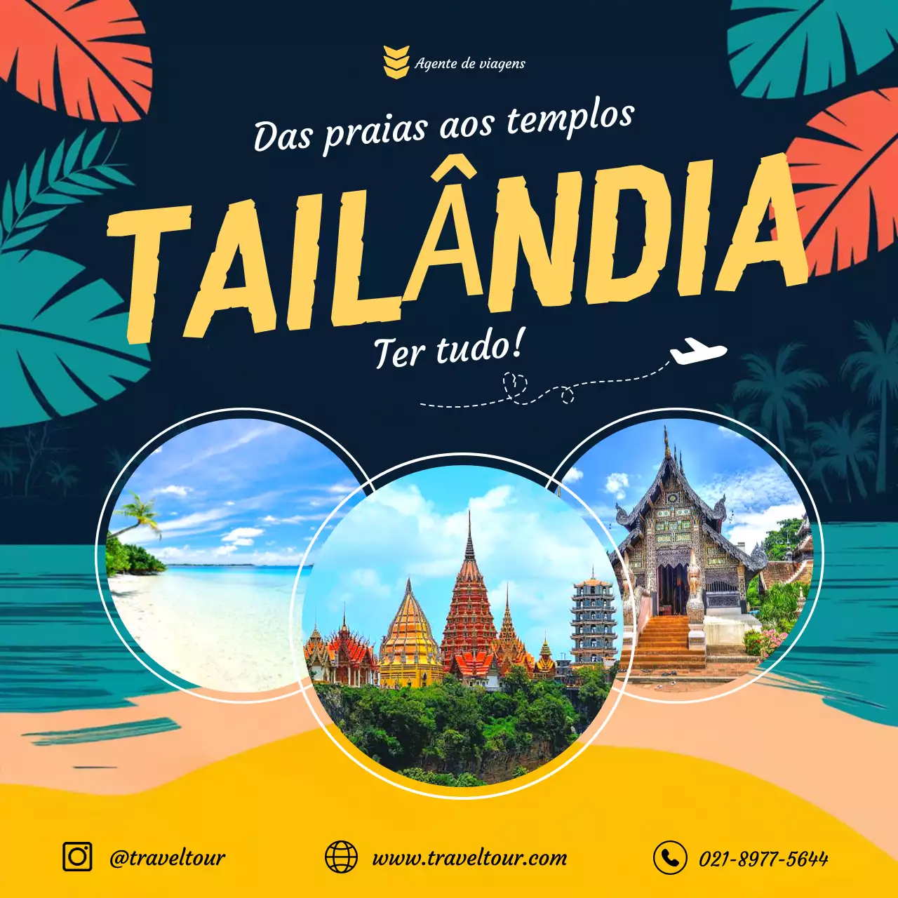 promoção de viagens navy tropical