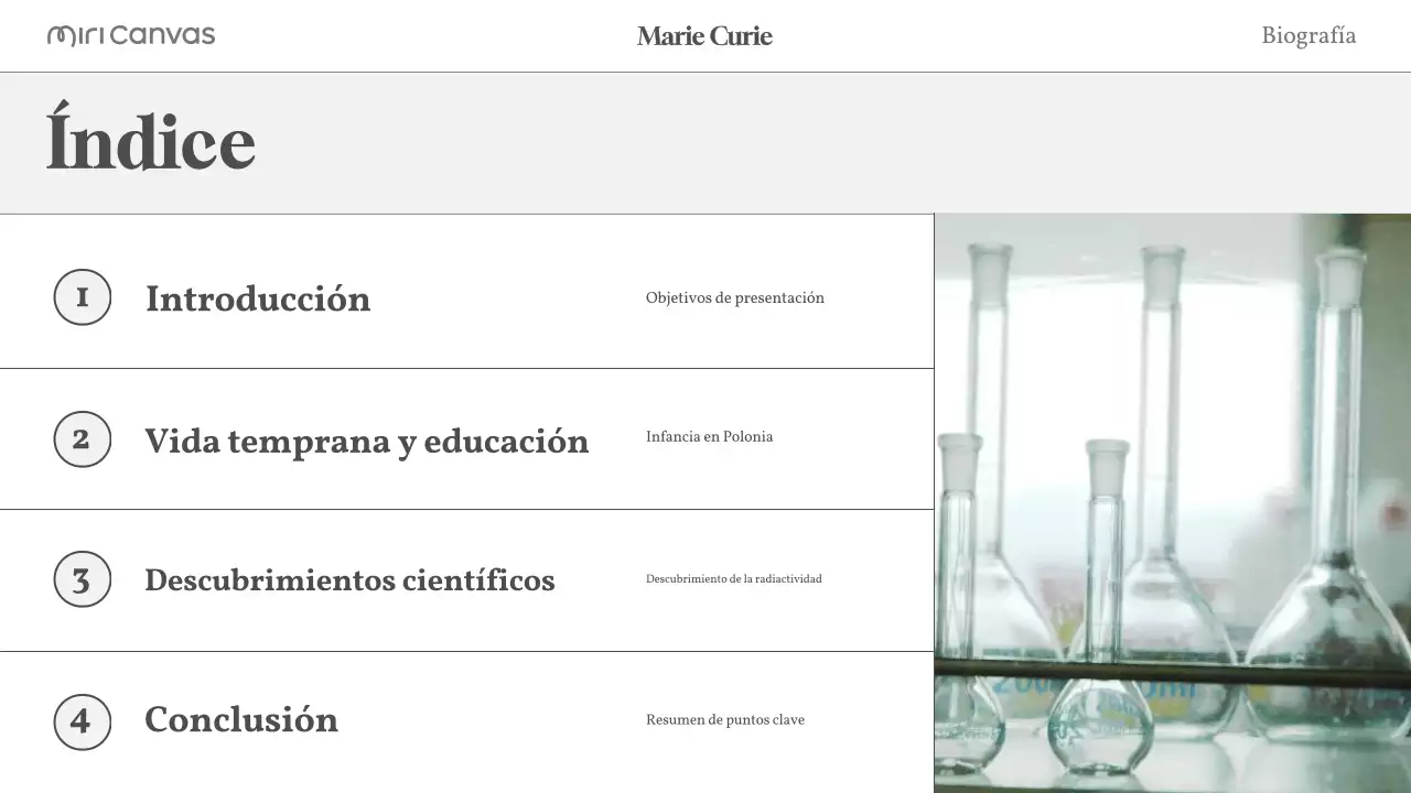 beige biografía moderna diseño