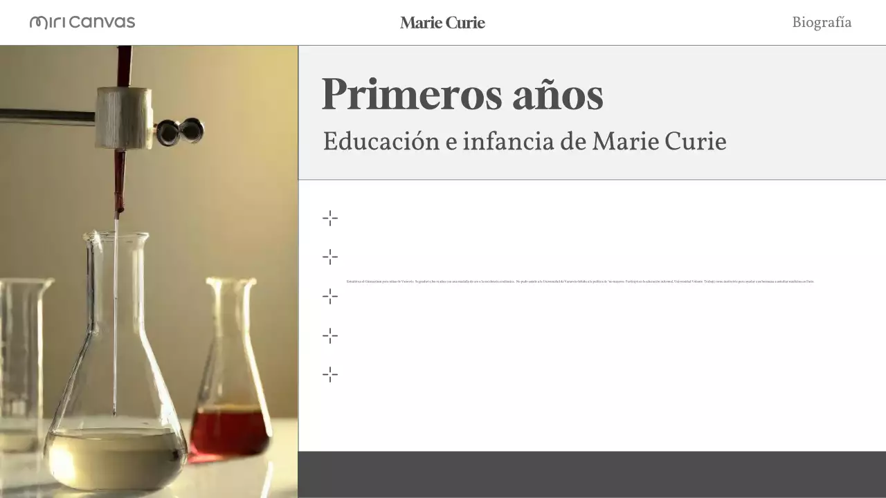 beige biografía moderna diseño