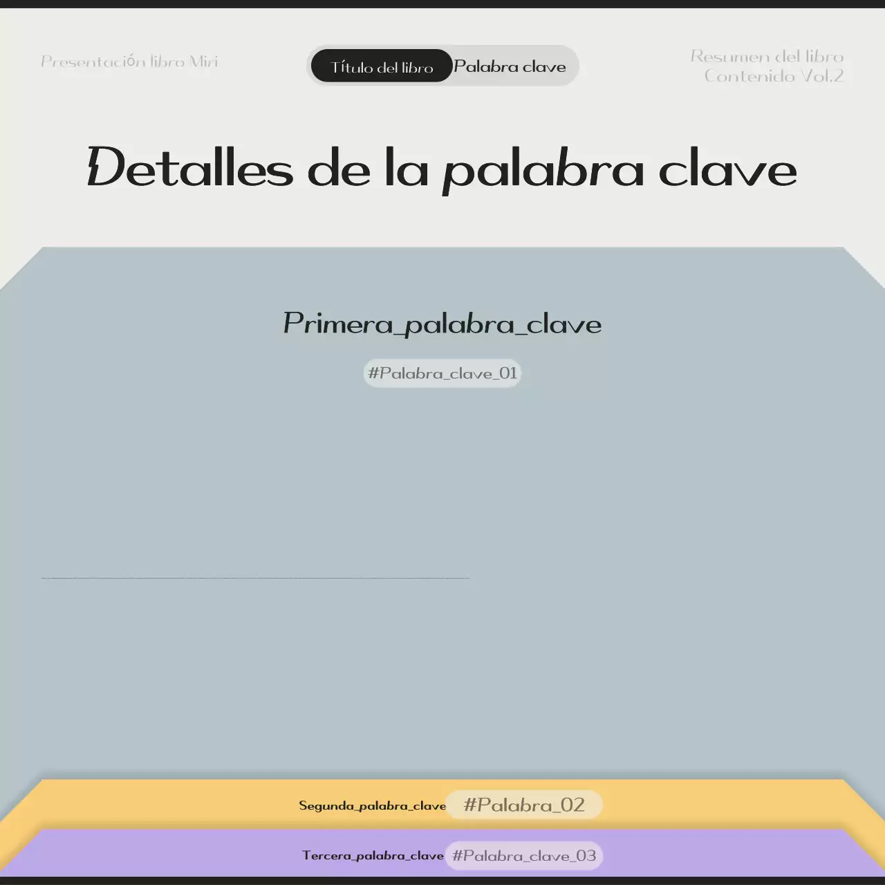 Guía de lectura Beige Modern