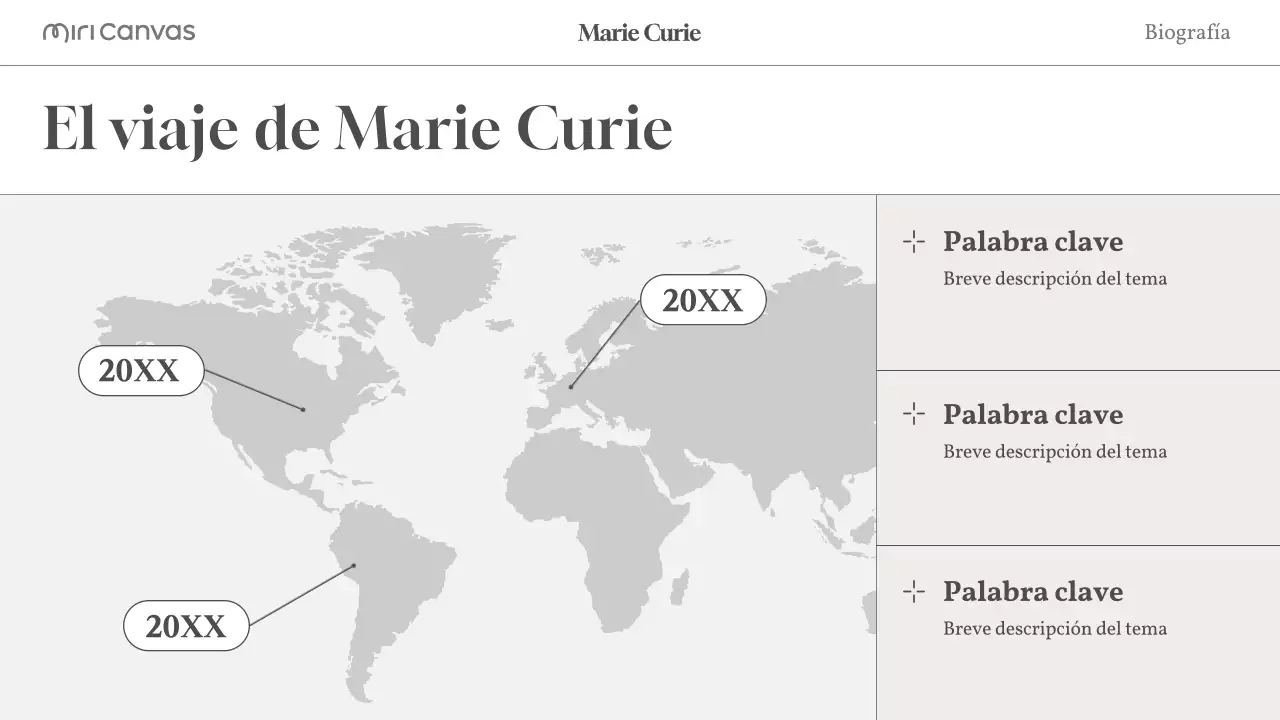 beige biografía moderna diseño