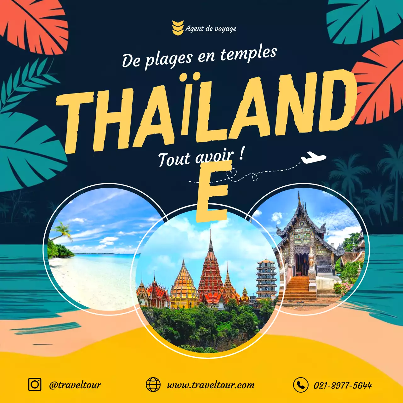 promotion des voyages tropicaux de la marine