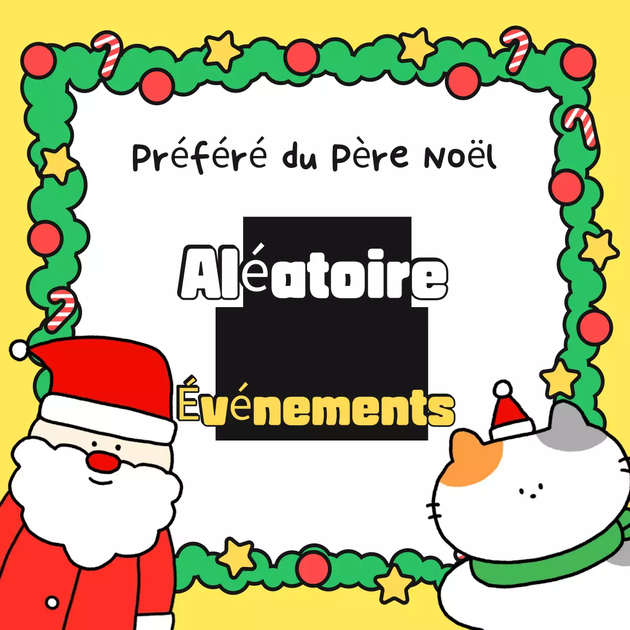 Manifestations de Noël jaunes et chaleureuses