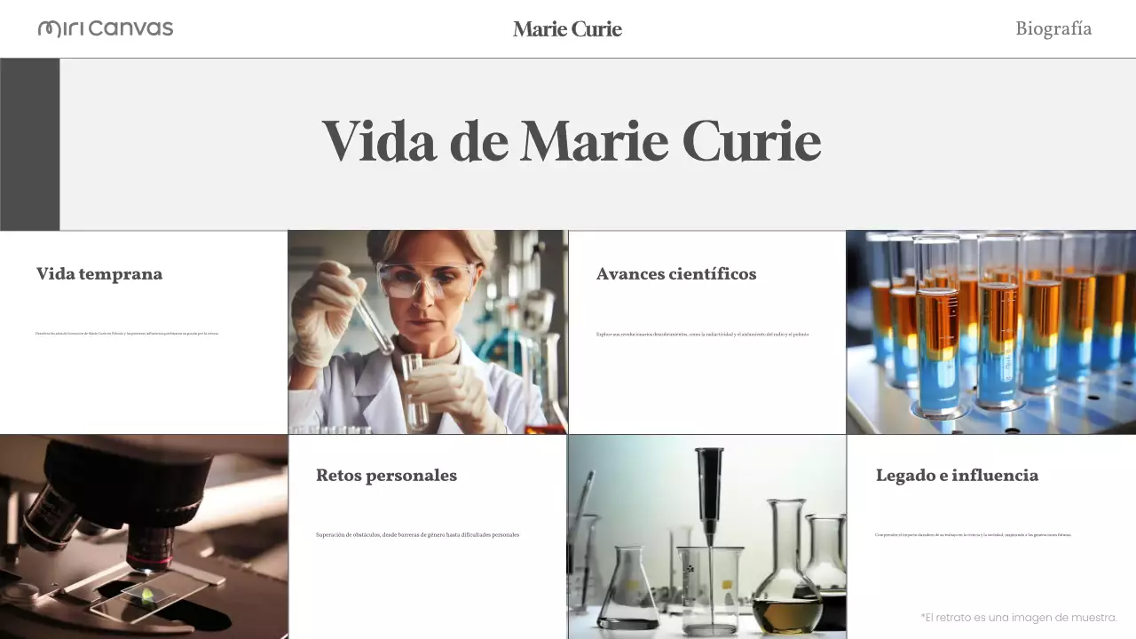 beige biografía moderna diseño