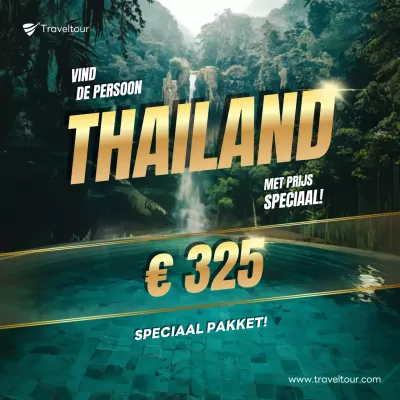 groene moderne reis promotie