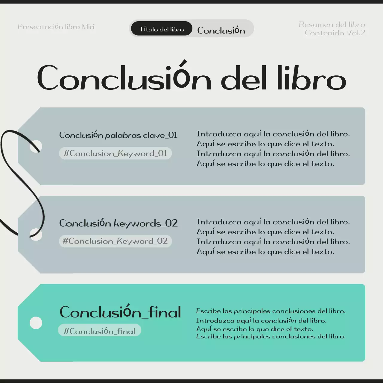 Guía de lectura Beige Modern