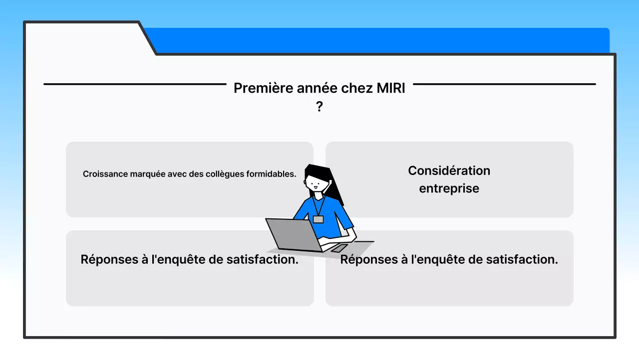 Cérémonie de clôture bleu clair et propre