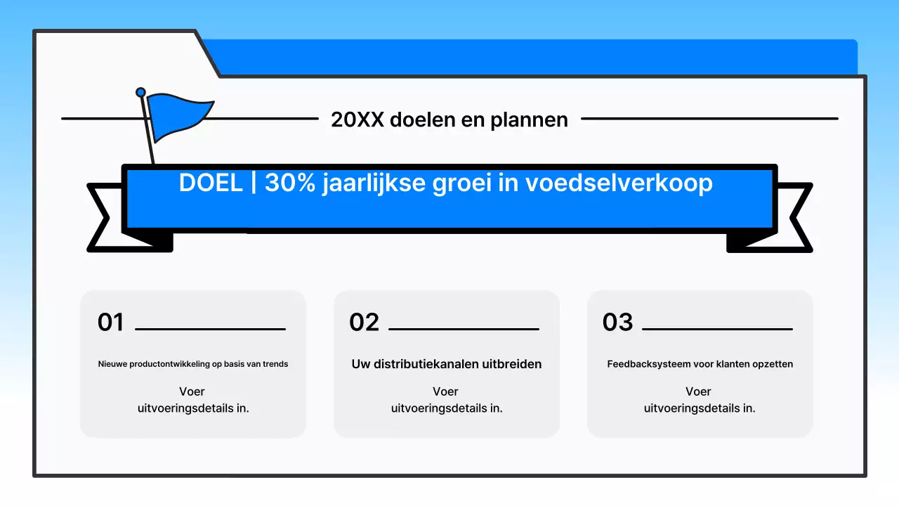 Lichtblauwe nette sluitingsceremonie