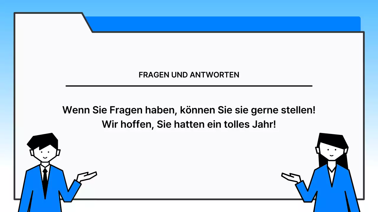 Hellblau gepflegte Abschlussfeier