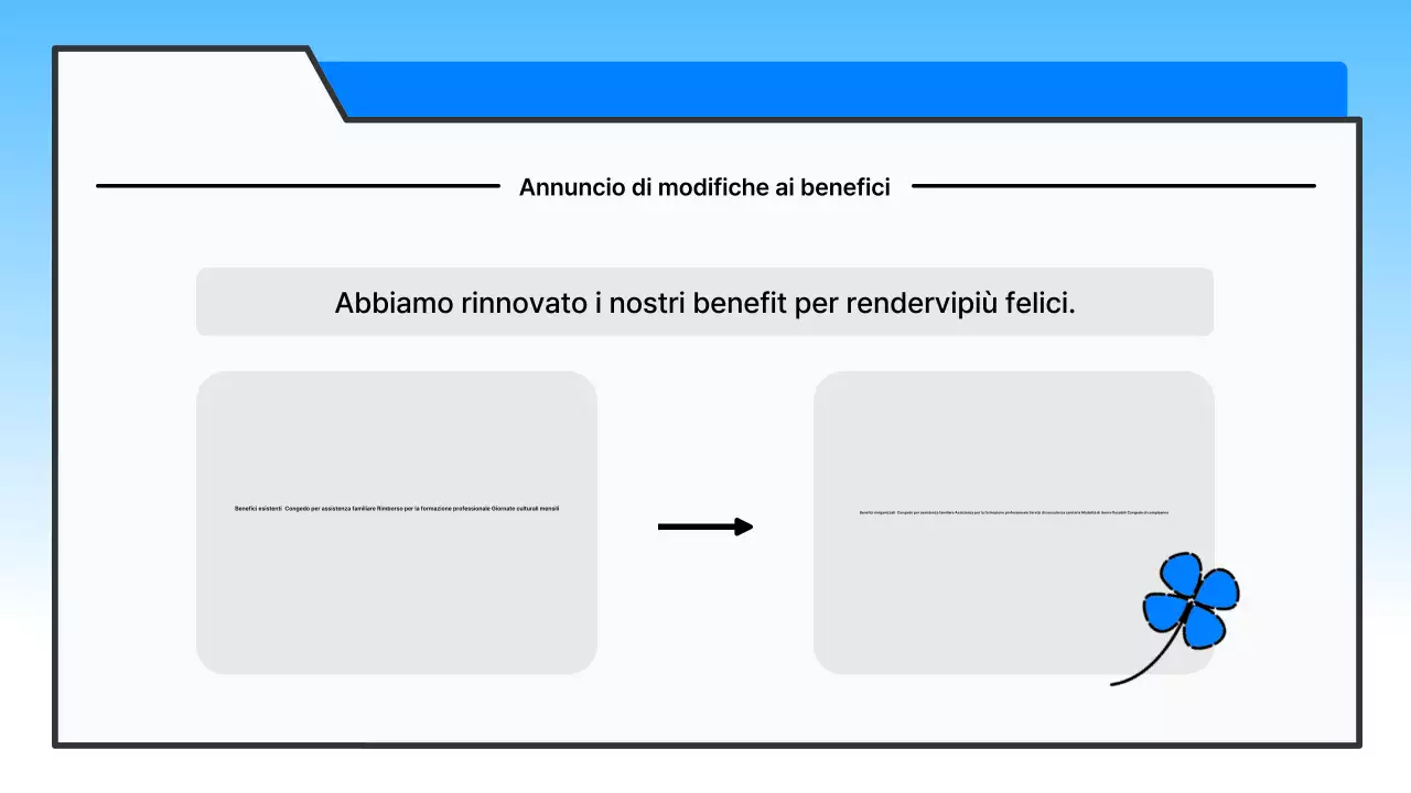 Cerimonia di chiusura in azzurro pulito