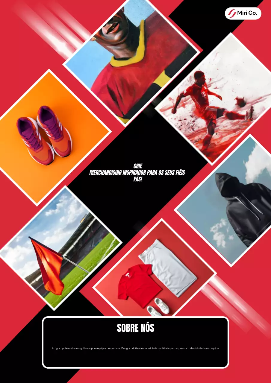 Promoção Red Modern Sports