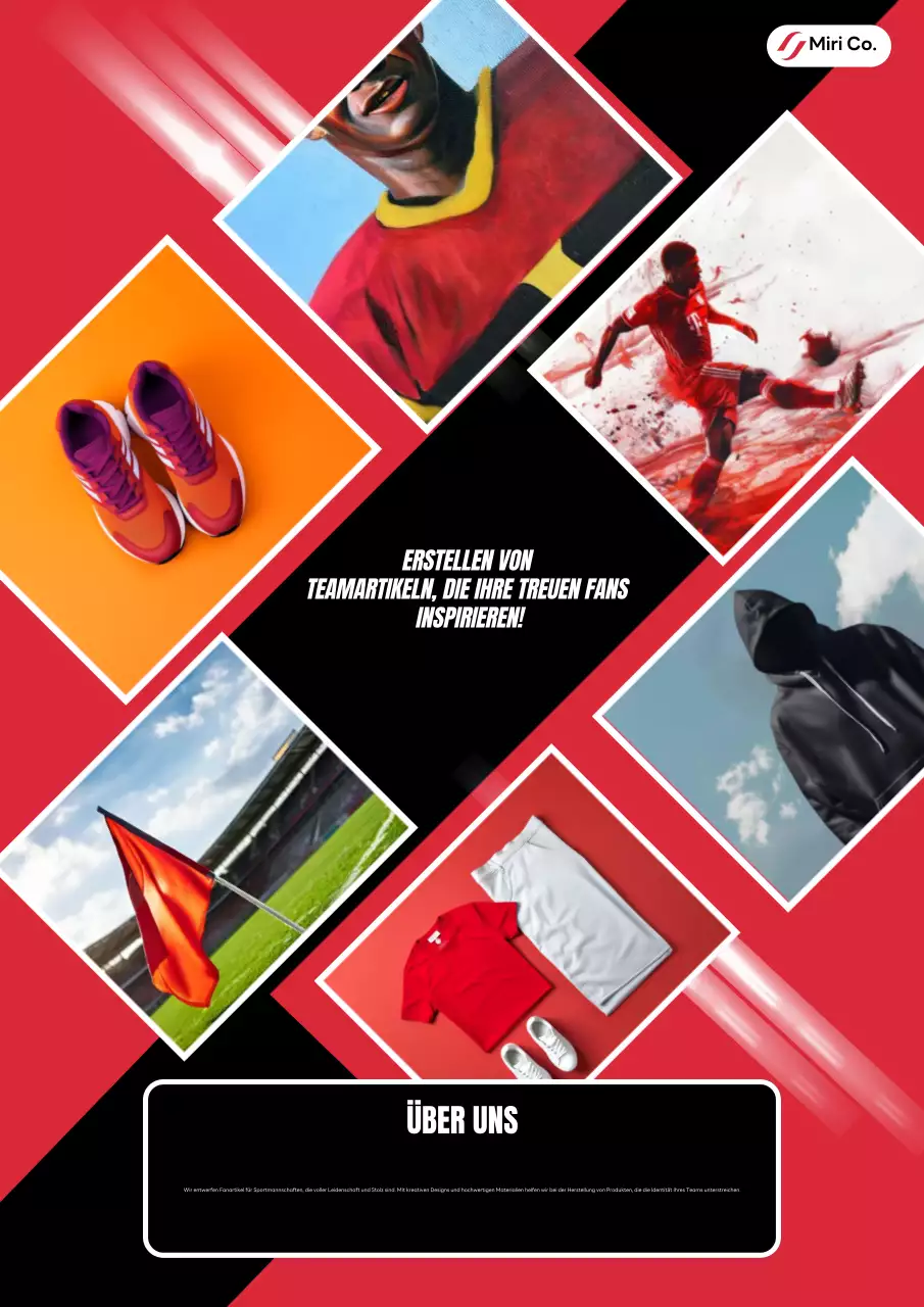 Red Modern Sports Promotion
