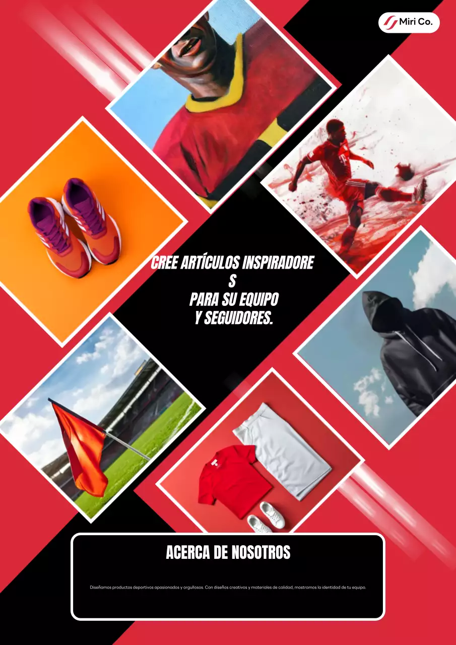 Promoción Red Modern Sports