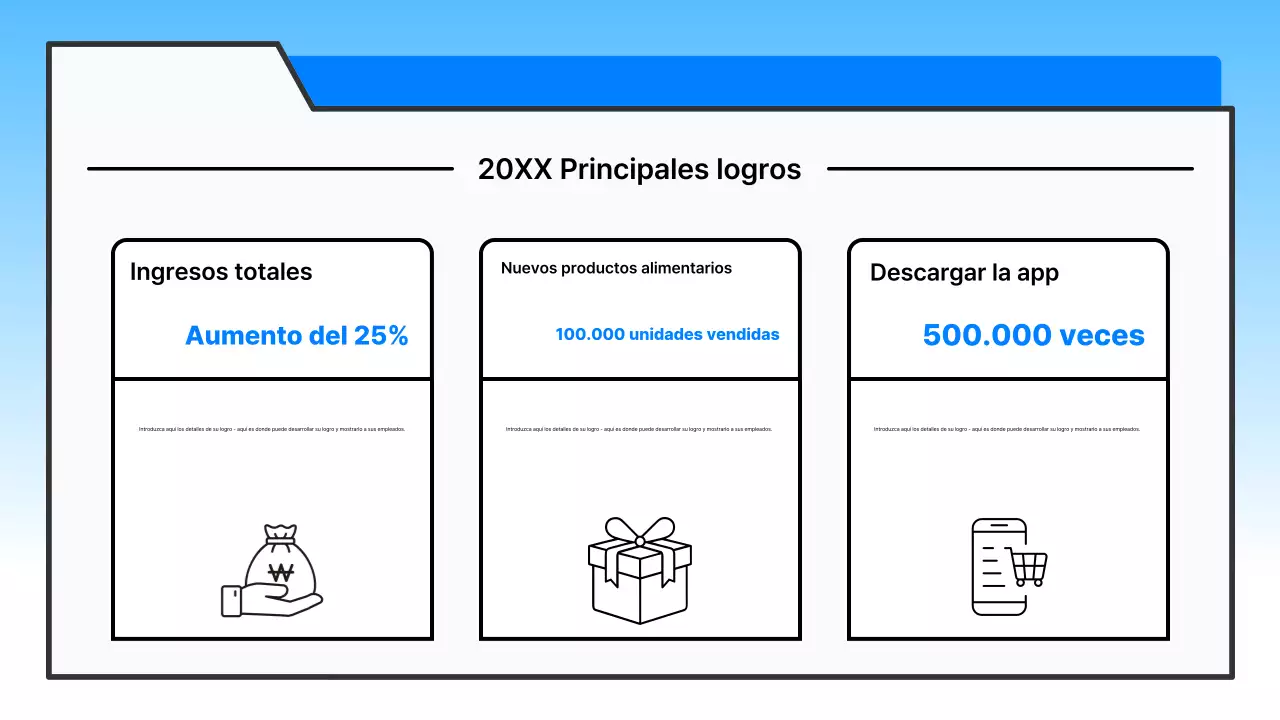 Ceremonia de clausura limpia de azul claro