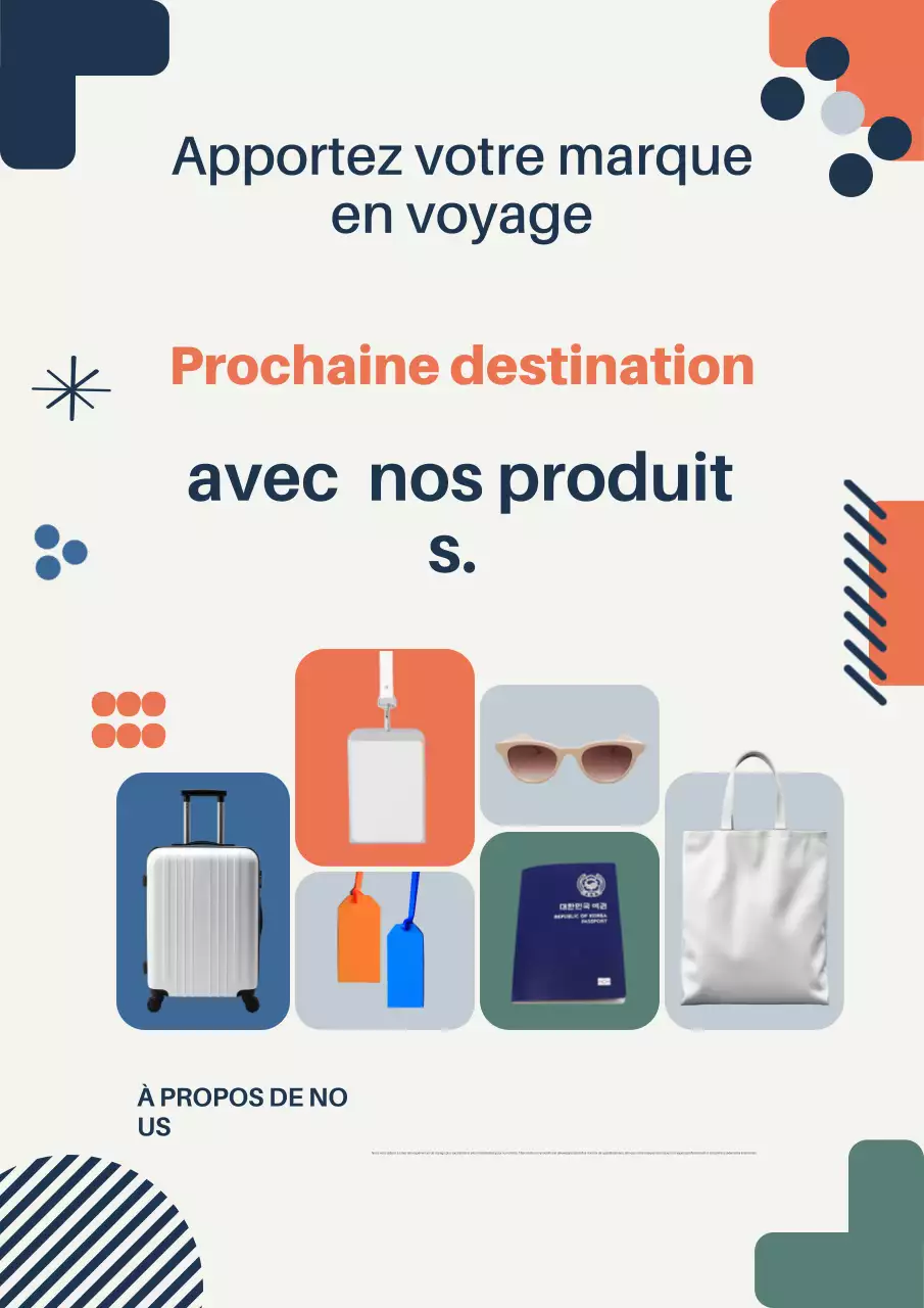 Orange Modern Travel Promotion