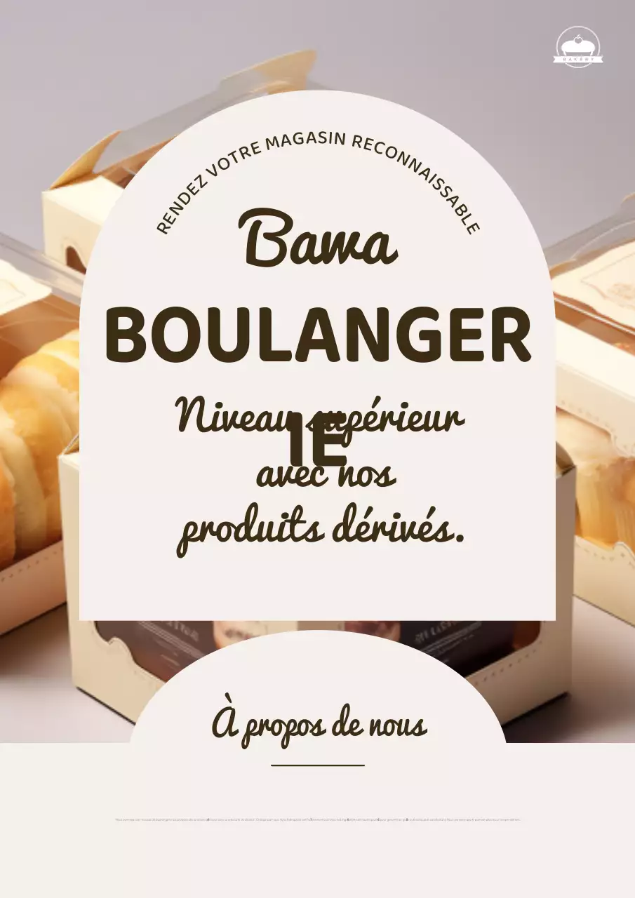 Beige Modern Bakery Promotion