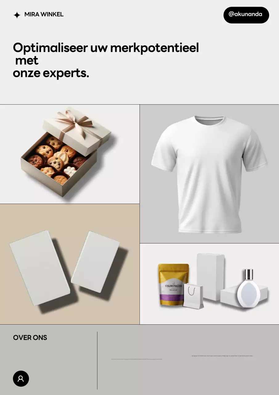 Beige Modern Branding Advertentie