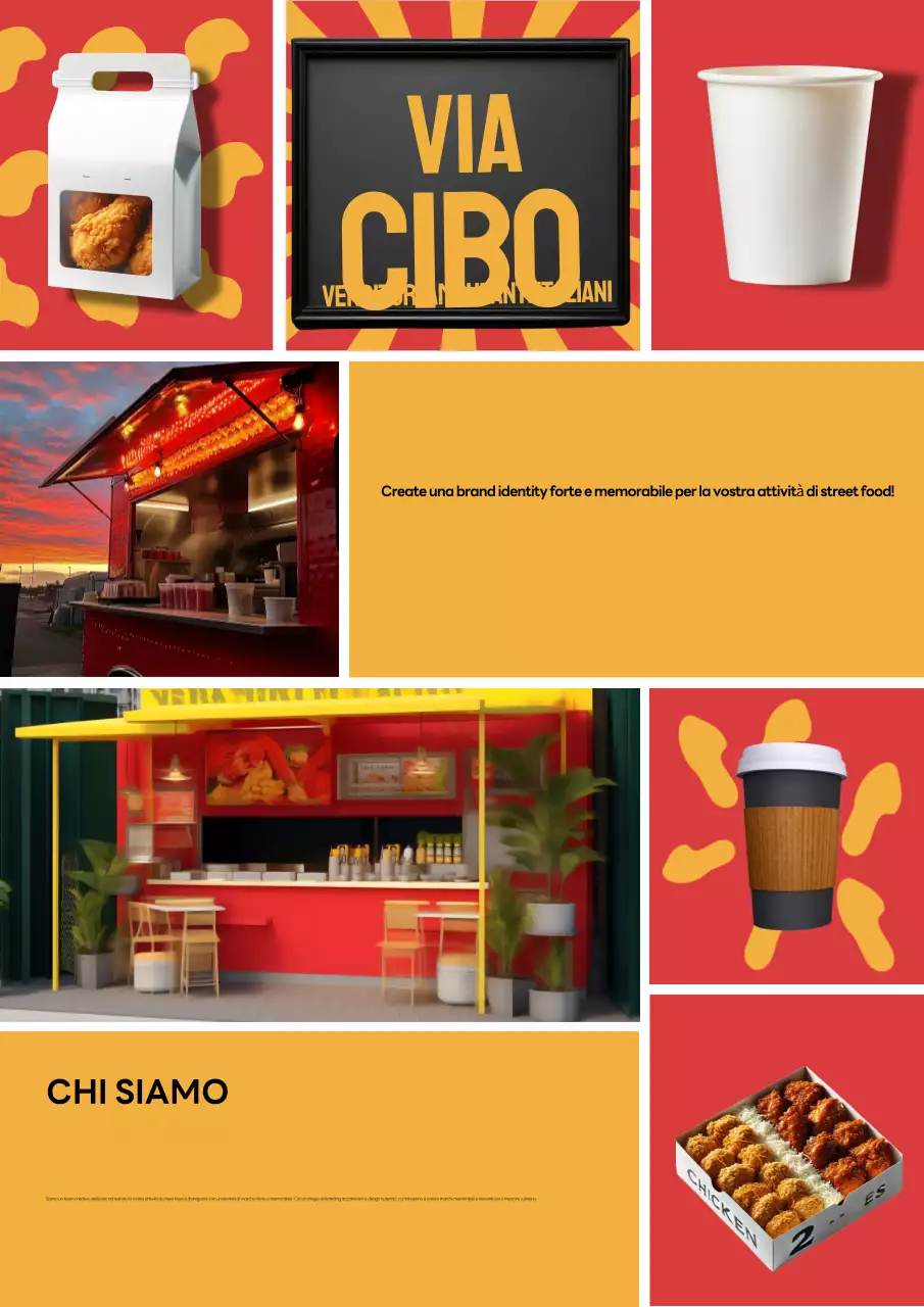 Promozione del Red Modern Street Food