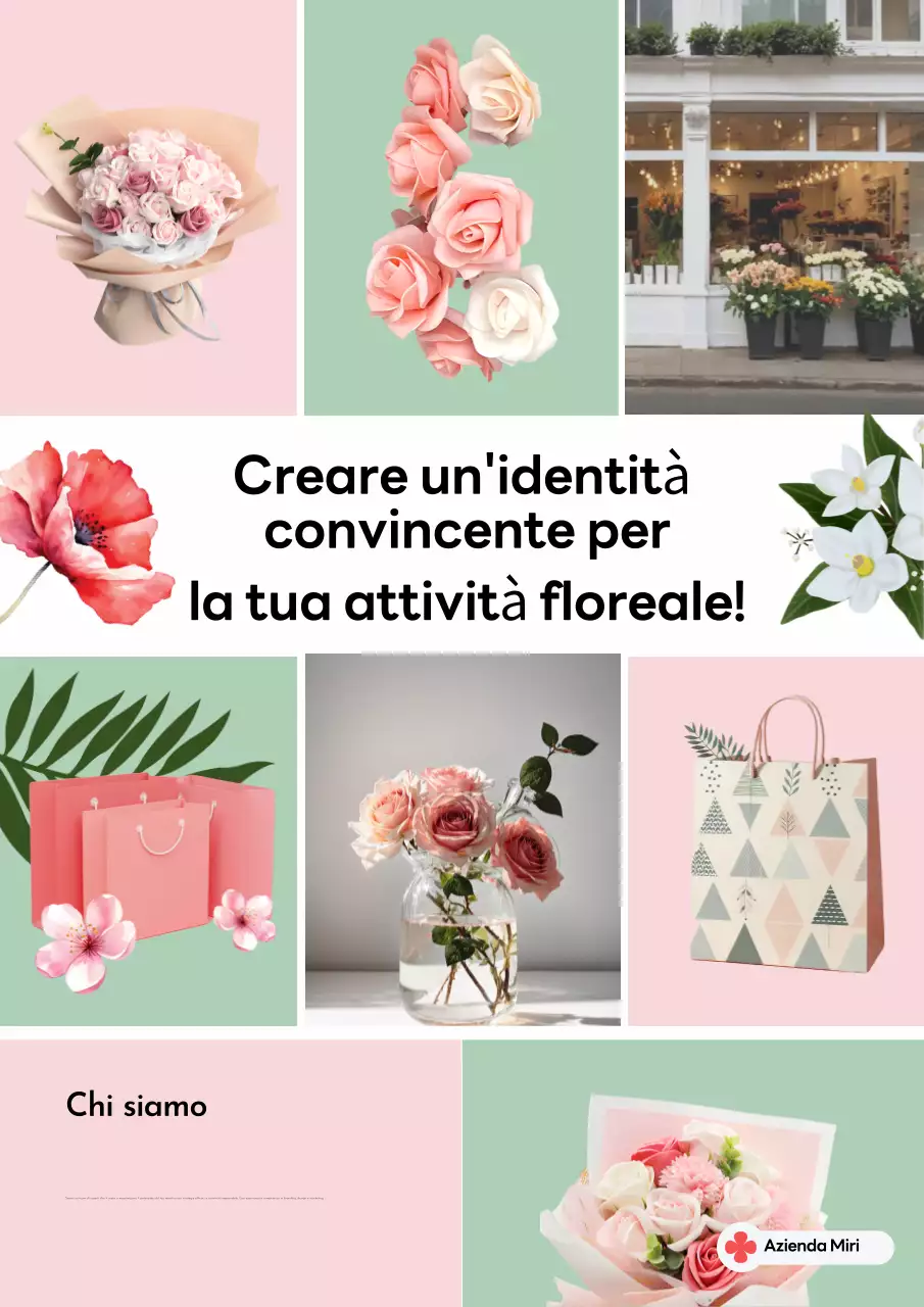 Promozione floreale moderna rosa