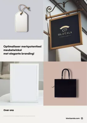 Beige Elegante Branding Advertentie