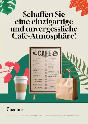 Beige Modern Cafe Promotion