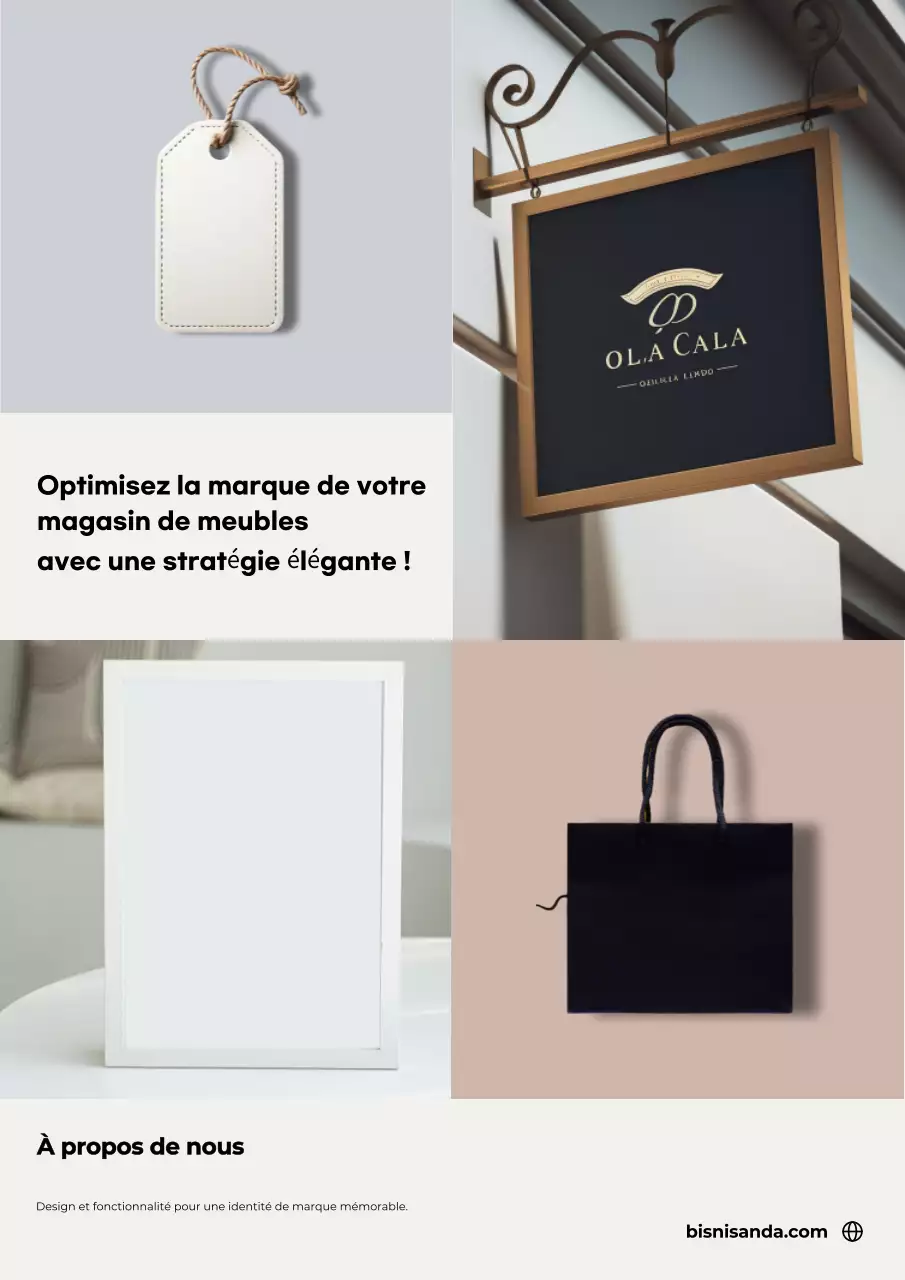 Beige Elegant Branding Advertisement