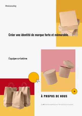 Beige Promotion de la marque moderne