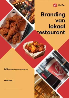 Oranje Modern Restaurant Promotie