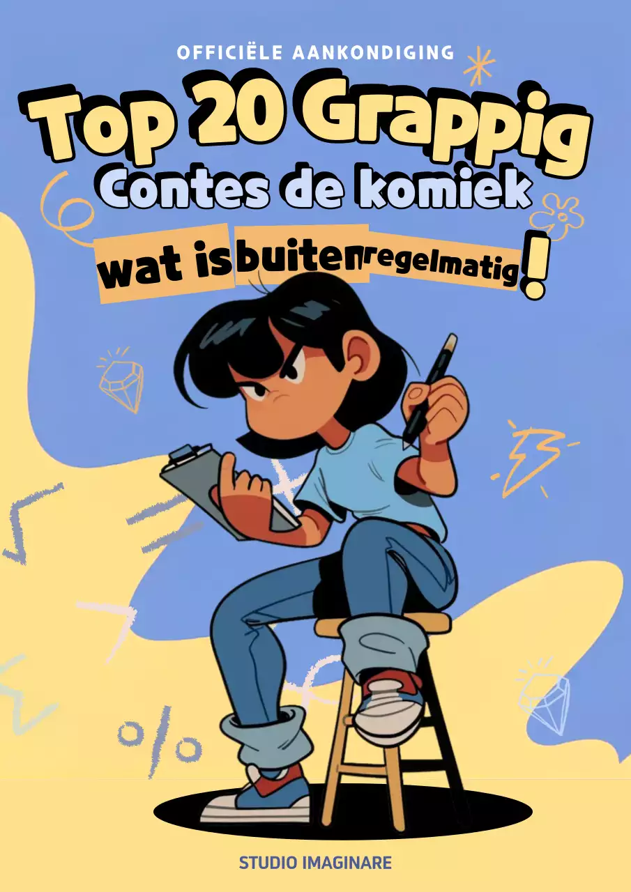 Blue Comic Art Aankondiging