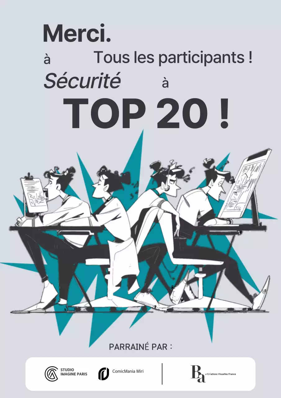 Annonce de la bande dessinée grise