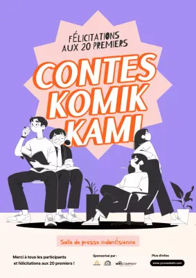 Annonce du concours de la bande dessinée mauve