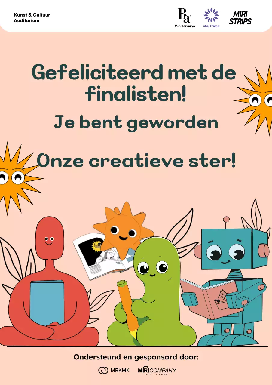 Aankondiging Orange Creative Finalist